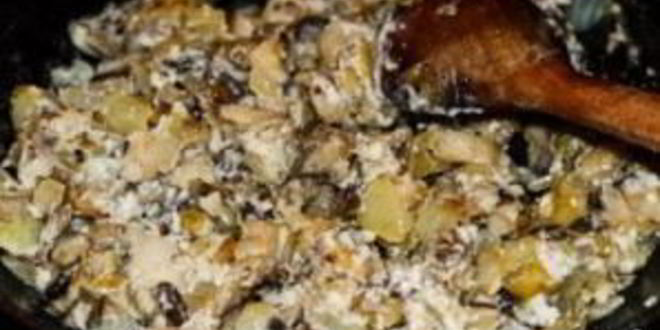 Рецепт жульена из вешенок