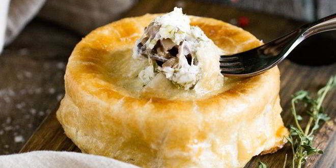 Рецепт жульена под шляпой