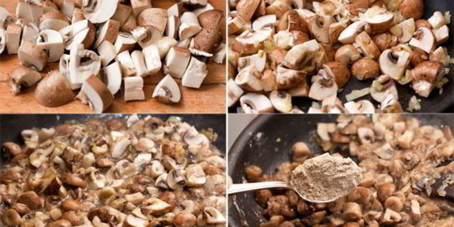 Рецепт жульена с грибами