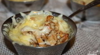 Рецепт Жульена с лисичками