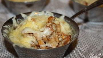 Рецепт Жульена с лисичками