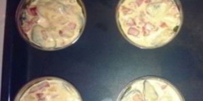 Рецепт жульена с мидиями и овощами