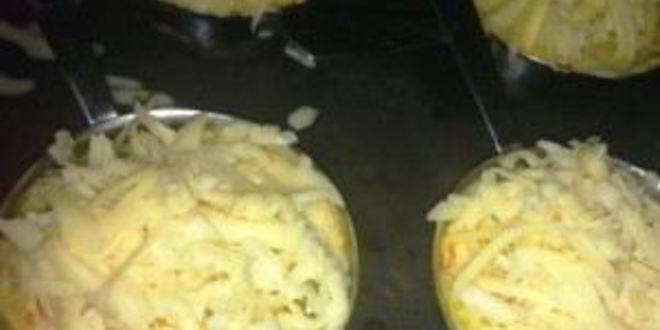 Рецепт жульена с мидиями и овощами