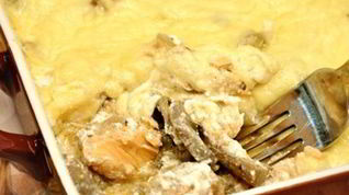 Рецепт Жульена с рыбой и грибами