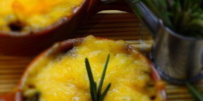 Рецепт жульена с вешенками и баклажанами