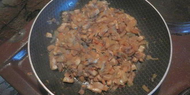 Рецепт жульена в булочках