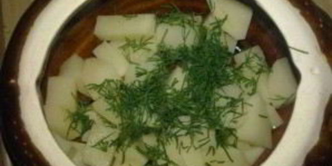 Рецепт жульена в горшочках с картошкой