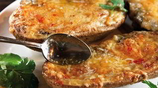 Рецепт Жульена в картофеле