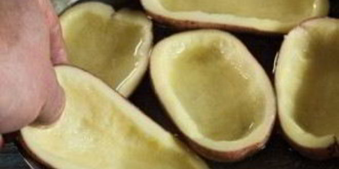 Рецепт жульена в картофеле