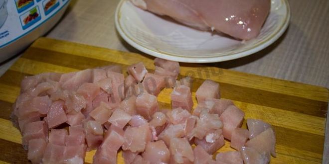 Рецепт жульена в мультиварке с курицей и грибами