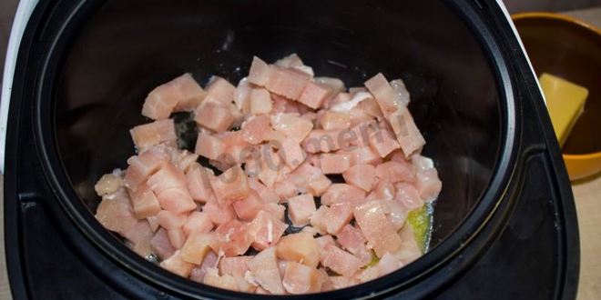 Рецепт жульена в мультиварке с курицей и грибами