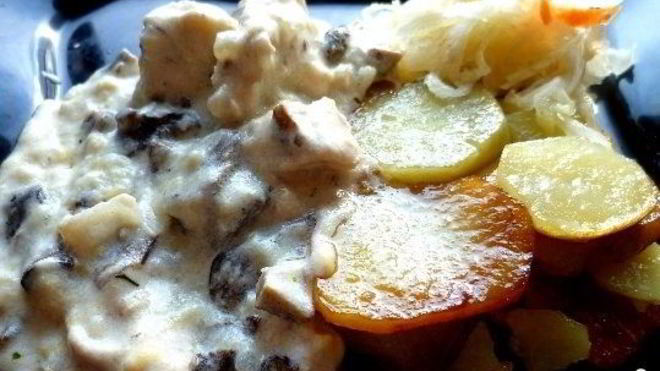 Рецепт жульена в мультиварке