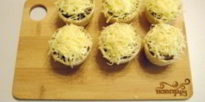 Рецепт жульена в тарталетках с грибами