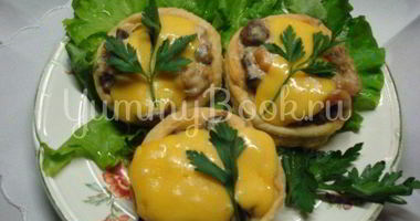 Рецепт Жульена в волованах