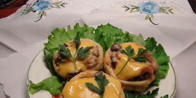 Рецепт жульена в волованах