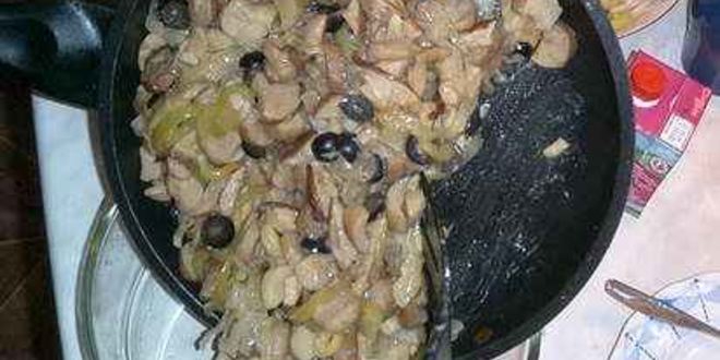 Рецепт жюльена грибного с овощами