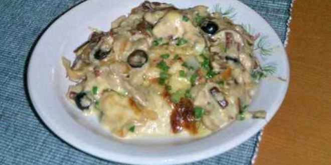 Рецепт жюльена грибного с овощами