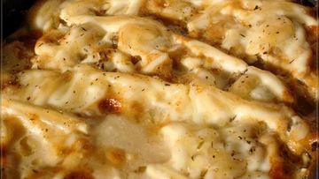 Рецепт Жюльена из баклажанов