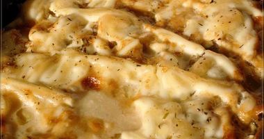 Рецепт Жюльена из баклажанов