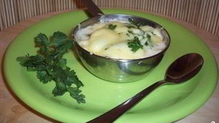 Рецепт Жюльена из кальмаров с грибами