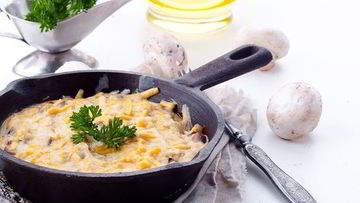 Рецепт Жюльена с картофелем и курицей