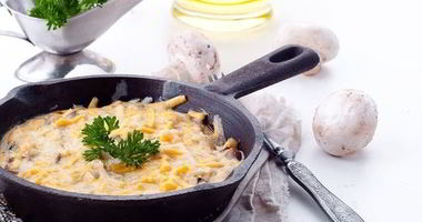 Рецепт Жюльена с картофелем и курицей