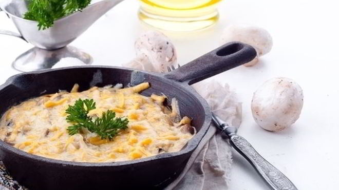 Рецепт жюльена с картофелем и курицей