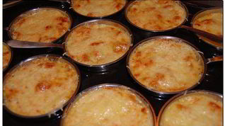 Рецепт Жюльена с курицей и грибами из простых продуктов