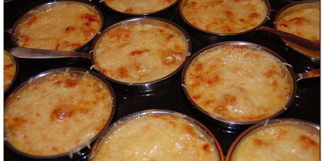 Рецепт Жюльена с курицей и грибами из простых продуктов