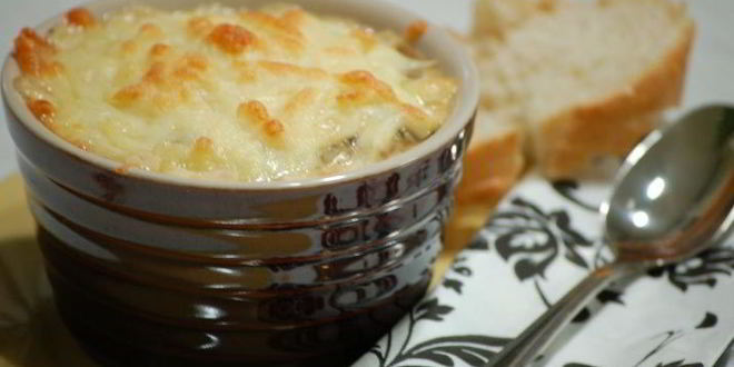 Рецепт Жюльена с курицей и шампиньонами