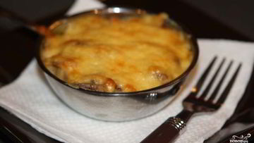 Рецепт Жюльена со сливками