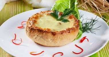 Рецепт Жюльена в булочке