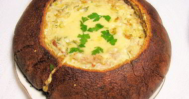 Рецепт Жюльена в хлебном каравае