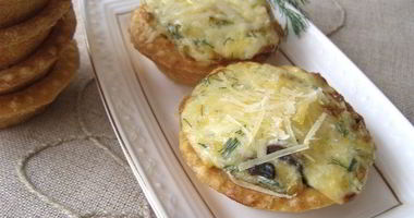 Рецепт Жюльена в корзинке