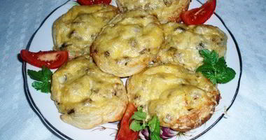 Рецепт Жюльена в слоеном тесте