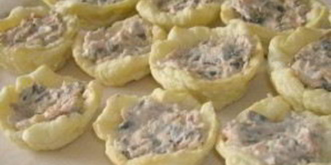 Рецепт жюльена в тарталетках