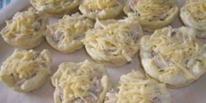 Рецепт жюльена в тарталетках